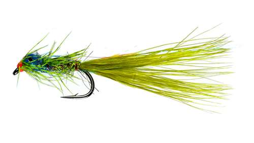 Caledonia Flies Olive Devil #10 Fishing Fly Barbed Nymph Fly