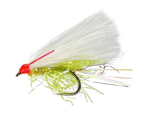 Caledonia Flies White Cat #10 Fishing Fly Barbed Lure or Streamer Fly