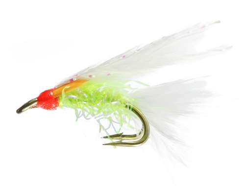 Caledonia Flies Cats Eyes Double #12 Fishing Fly Barbed Lure or Streamer Fly