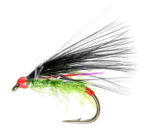 Caledonia Flies Black Nuke #10 Fishing Fly Barbed Lure or Streamer Fly
