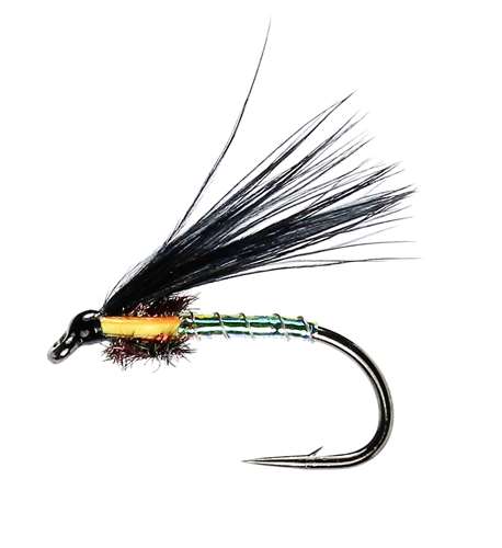 Caledonia Flies Pearly Cormorant #10 Fishing Fly Barbed Lure or Streamer Fly