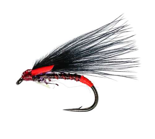 Caledonia Flies Claret Cormorant #10 Fishing Fly Barbed Lure or Streamer Fly