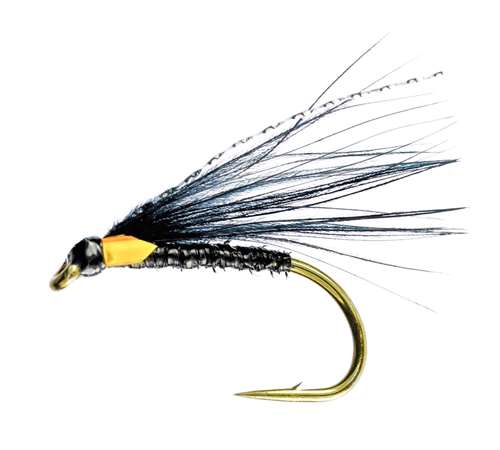 Caledonia Flies Quill Cormorant #10 Fishing Fly Barbed Lure or Streamer Fly