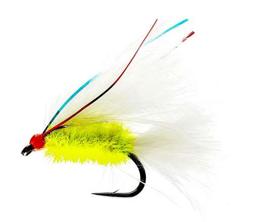 Fly Fishing flies Streamer Ally McCoist Zonker Lures #10 Set of 3 