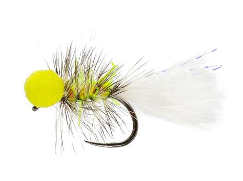 Caledonia Flies Grizzle Cat Booby Barbless #12 Fishing Fly