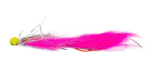 Caledonia Flies Pink Snake Booby #10 Fishing Fly Barbed Nymph Fly