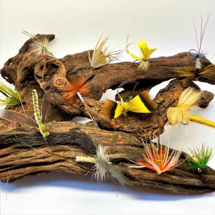 Caledonia Flies Barbed Mayfly Collection #10 Fishing Fly Assortment