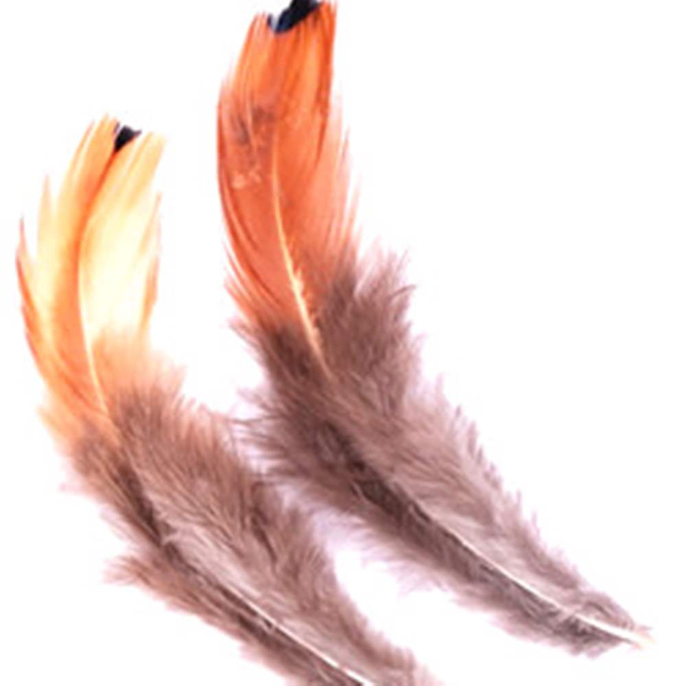 Veniard Cock Feather Pheasant Ringneck Gold Sides Fly Tying Materials