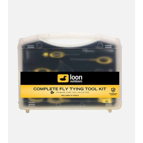 Loon Outdoors Fly Tying Tool Kit Complete Yellow Fly Tying Tools