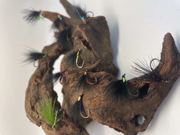 Caledonia Flies Barbed Cormorant Collection #10 Fishing Fly Assortment