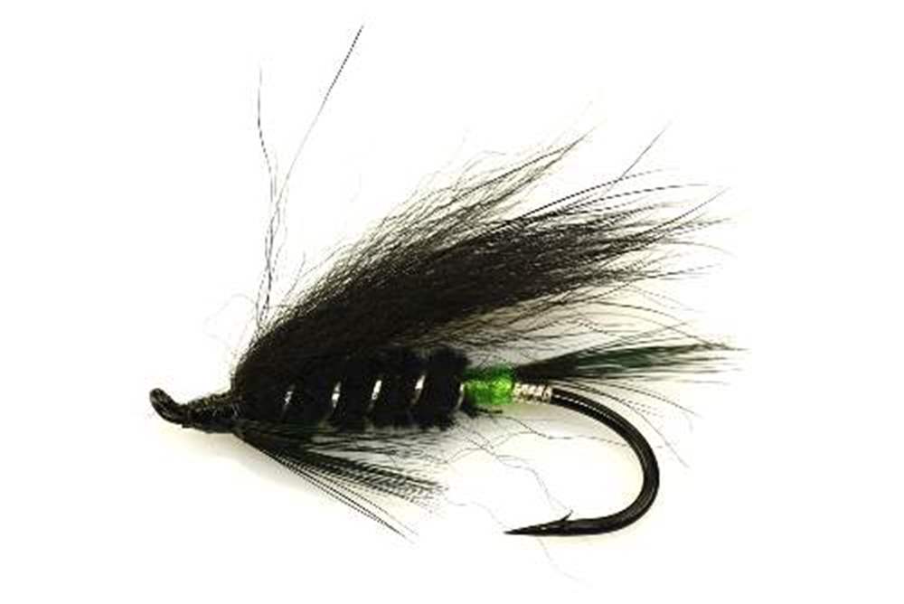 The Essential Fly Stoats Tail Green Butt (Single Hook) Fishing Fly #4