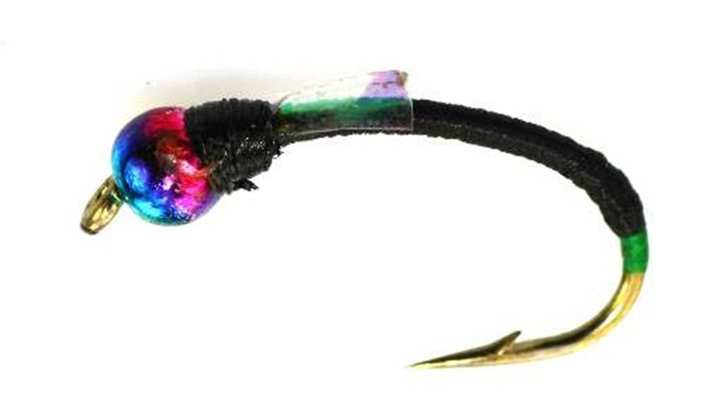 The Essential Fly Sandys Rainbow Buzzer Green Fishing Fly