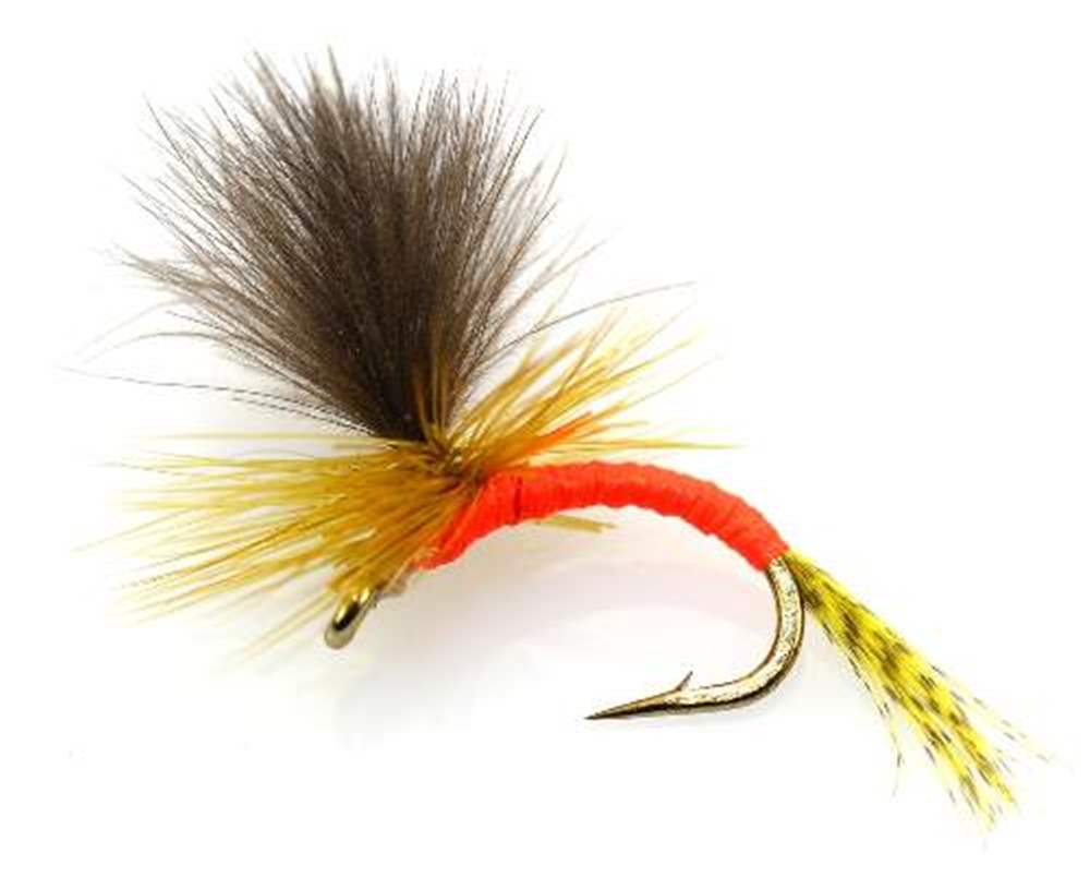 The Essential Fly Ak Cdc Para Emerger Orange Fishing Fly