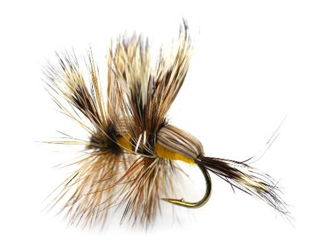 6 Pack  Olive Humpies Size 10 Humpy Trout Flies Fishing Flies River Flies 