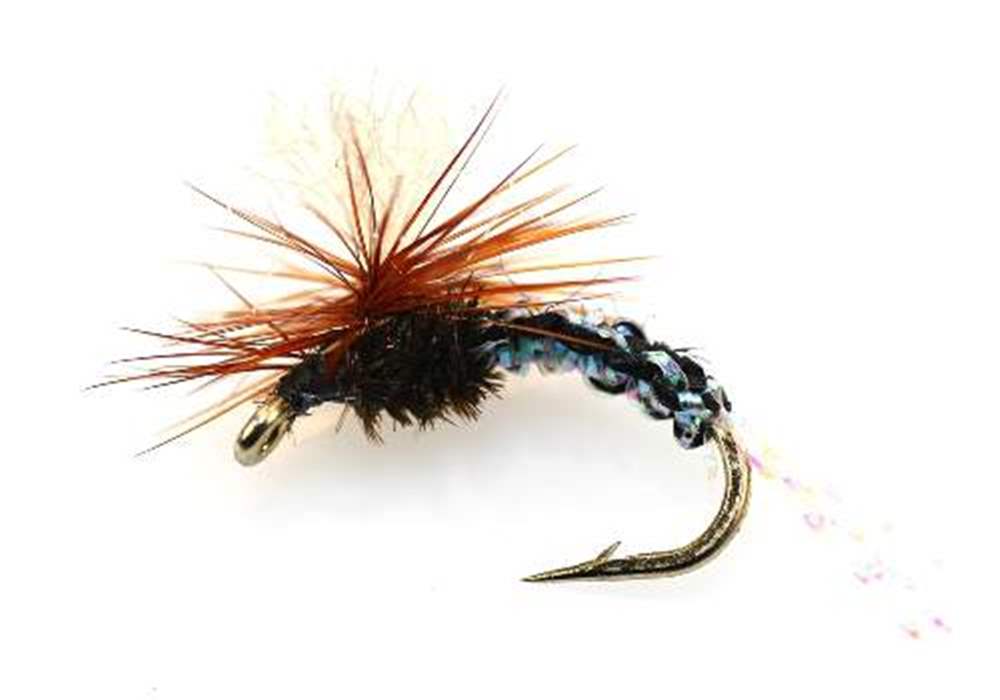 The Essential Fly Woven Klinkhammer Black Fishing Fly