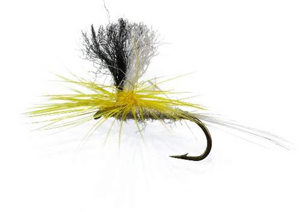 The Essential Fly Spinner White Yellow Fishing Fly