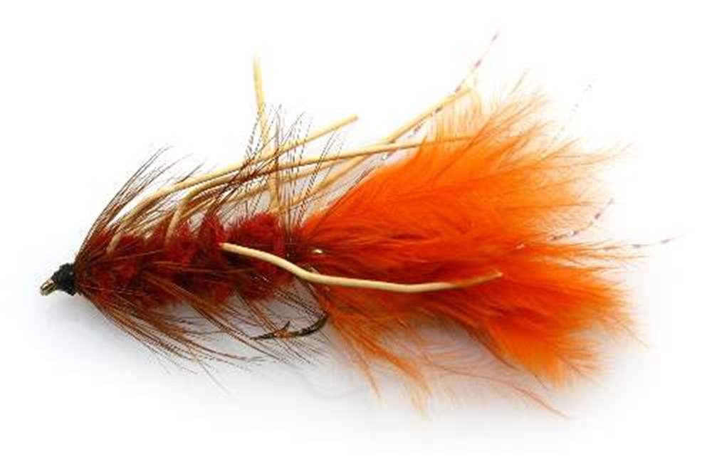 The Essential Fly Woolly Bugger Legged Brown Fishing Fly