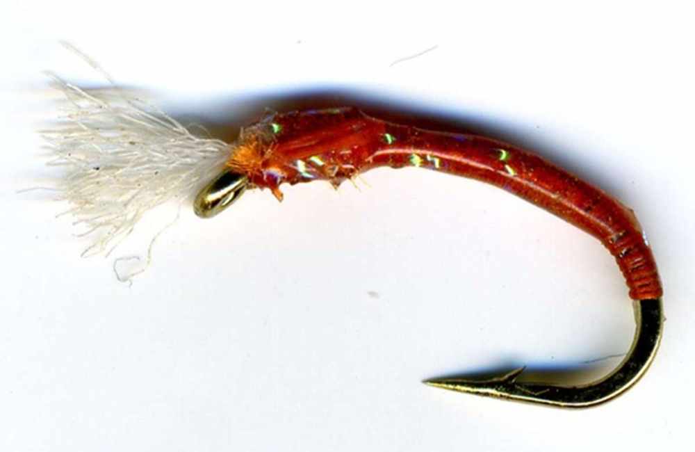18-Pack Hothead UV Buzzers Fly Fishing Flies - Mixed Colors, Sizes 10/12, For Trout, By Troutflies UK