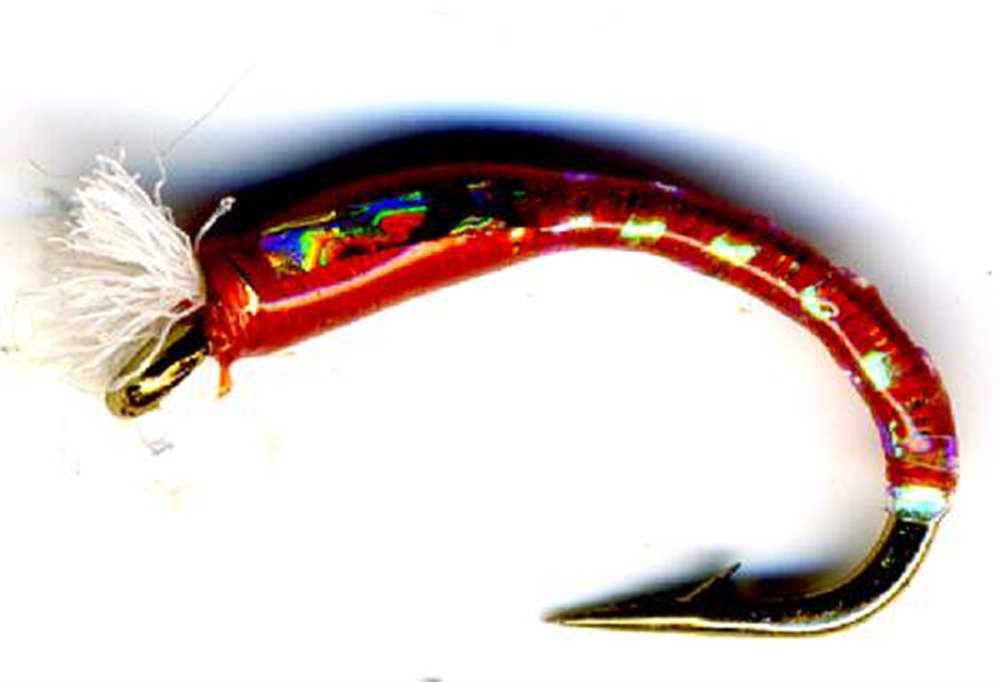 The Essential Fly 3D Glass Epoxy Buzzer Orange Fishing Fly