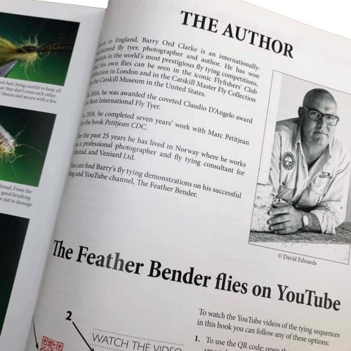 Barry Ord Clarke Book The Feather Bender's Flytying Techniques Fly Tying Book