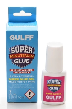Gulff Oy Minuteman Gel Glue 10ml Fly Tying Materials