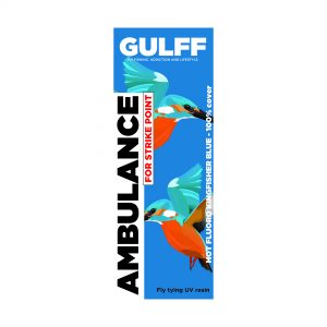 Gulff Oy Uv Resin Ambulance Kingfisher Blue 15Ml Fly Tying Tools
