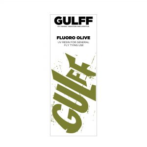Gulff Oy Uv Resin Fluorescent Olive 15Ml Fly Tying Materials