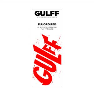 Gulff Oy Uv Resin Fluorescent Red 15Ml Fly Tying Materials