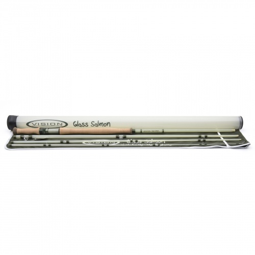 Vision Glass Salmon Fly Rod 12 Foot #8 For Fly Fishing (Length 12ft / 3.66m)