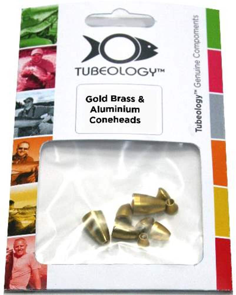 Tubeology Spares Coneheads Gold Fly Tying Materials