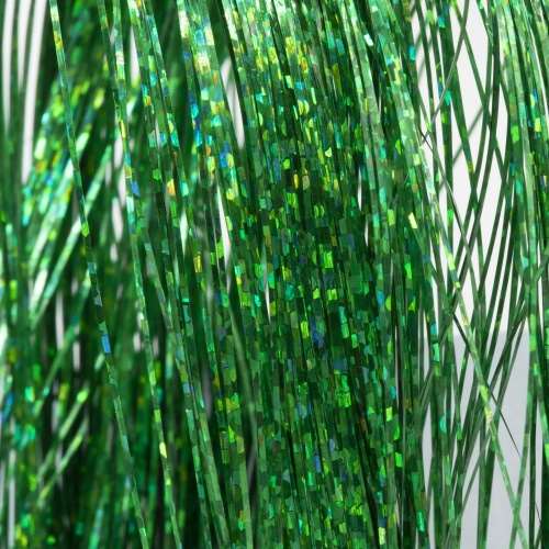 Semperfli Semperflash Holographic 1/69'' Green Fly Tying Materials (Product Length 6.99Yds / 6.4m)