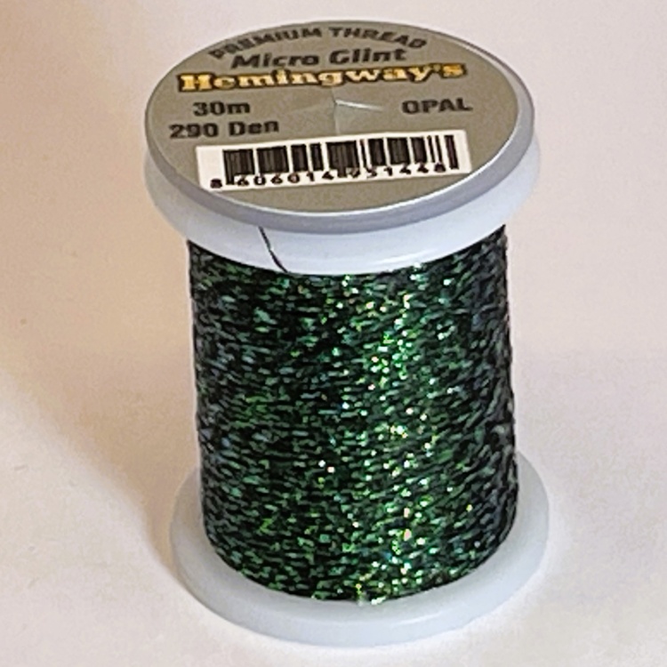 Hemingway's Micro Glint Opal Fly Tying Materials (Product Length 32.8 Yds / 30m)