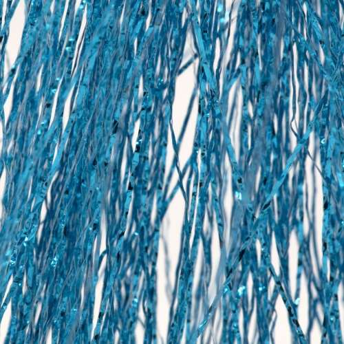 Semperfli Semperflash Krinkle Solid Blue Fly Tying Materials (Product Length 6.99Yds / 6.4m)