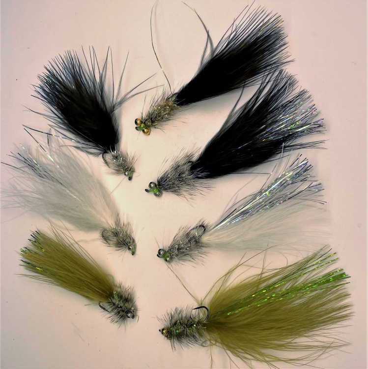 Caledonia Flies Barbed Humungous Collection #10 Fishing Fly Assortment