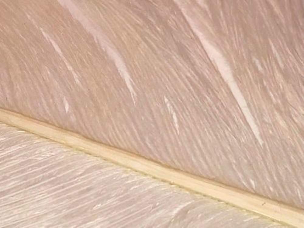 Veniard Ostrich Herl Feather Bleached White Fly Tying Materials