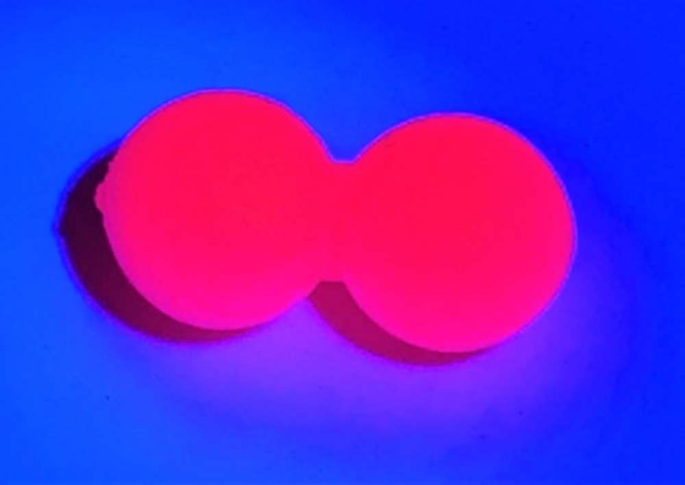 Veniard Floozeyes 8mm Fluorescent Pink Fly Tying Materials