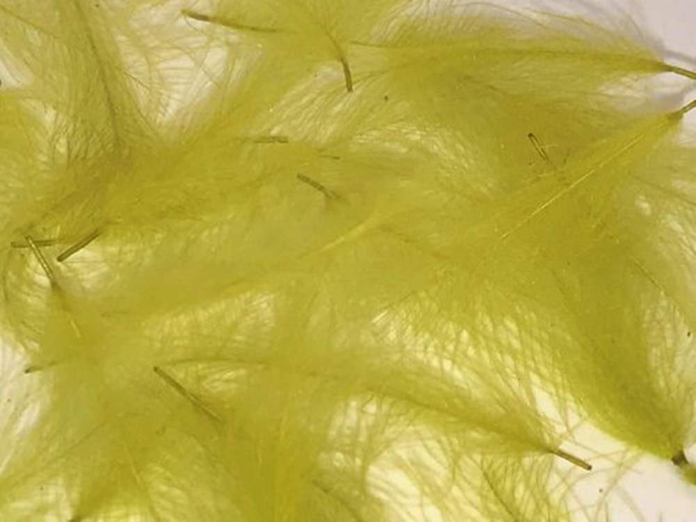 Veniard CDC Feathers 1g Dirty Yellow