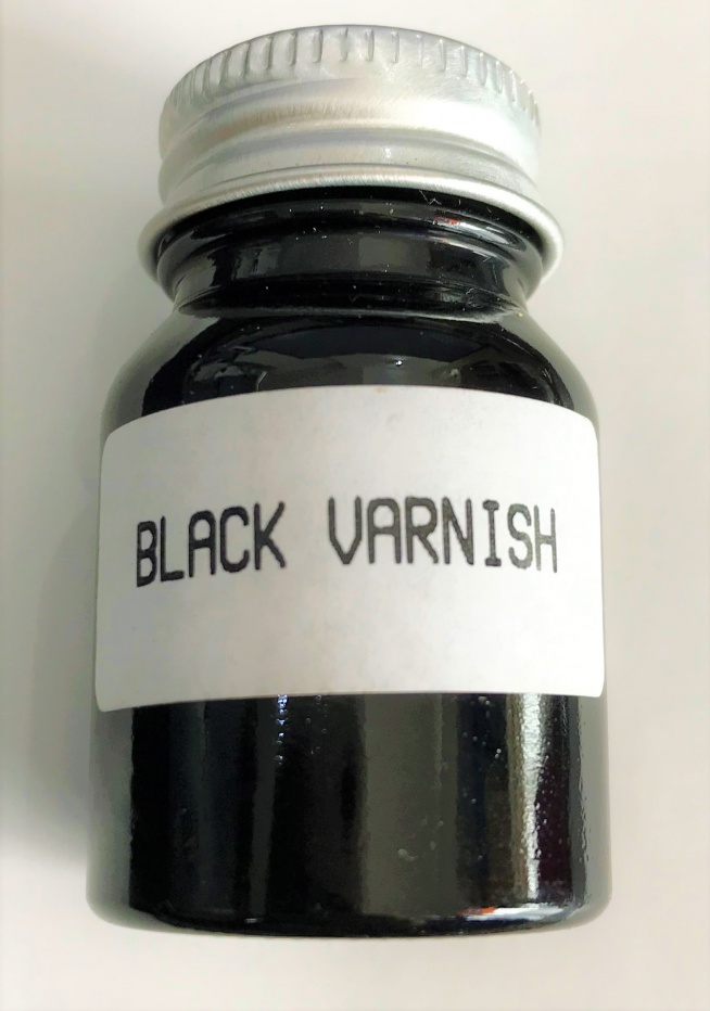Lureflash Varnish Black Fly Tying Materials