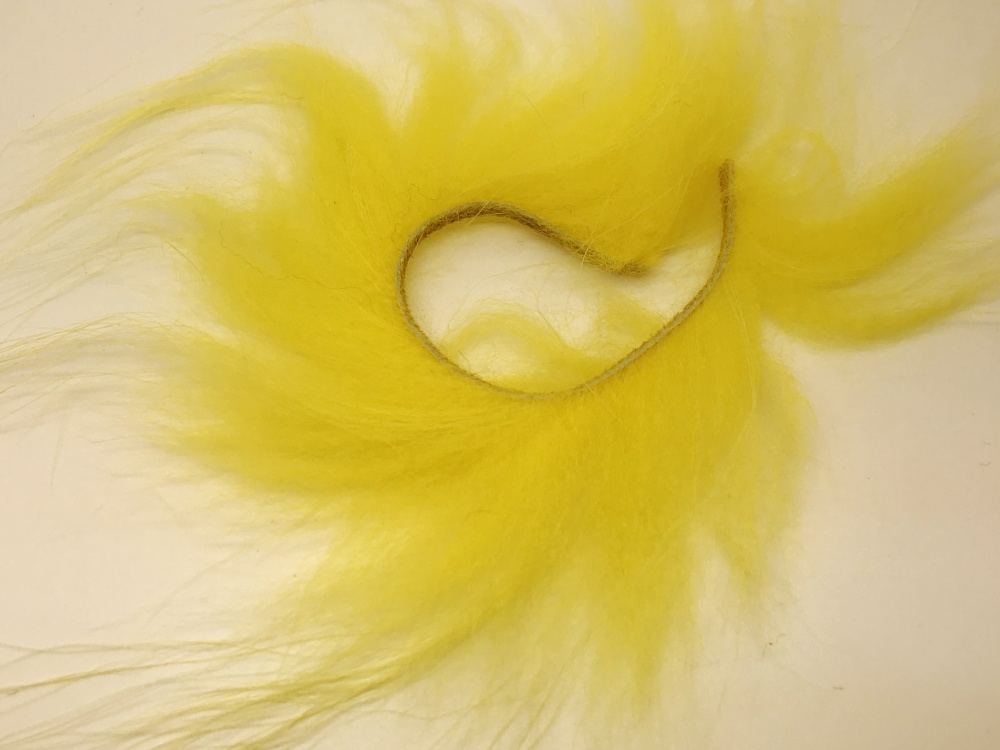 Tubeology Finn Raccoon Yellow Fly Tying Materials