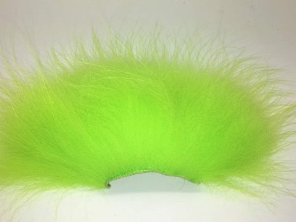 Arctic Legend Arctic Fisherman Finn Raccoon Chartreuse Green Fly Tying Materials For Fly Wings