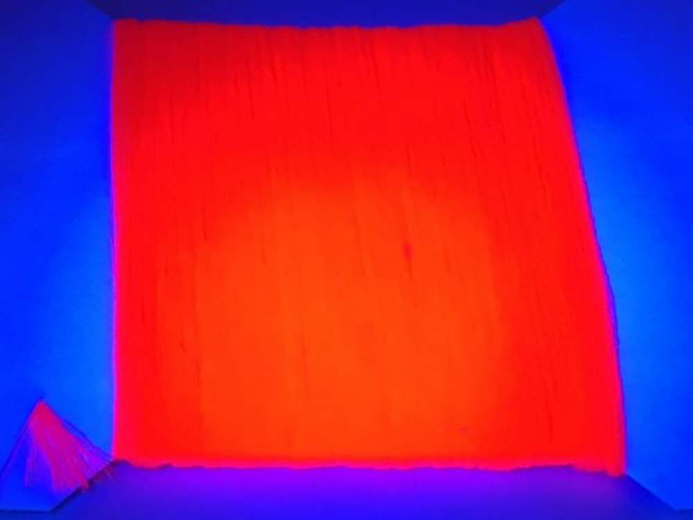 Veniard Antron Body Yarn Fluorescent Pink Fly Tying Materials