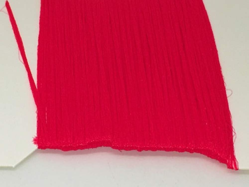 Veniard Antron Body Yarn Fluorescent Red Fly Tying Materials
