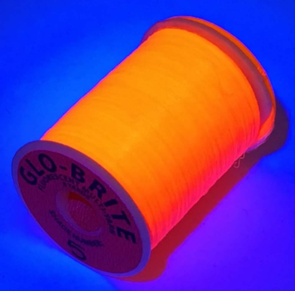 Veniard Glo-Brite Multi Yarn Fire Orange #5 Fly Tying Materials
