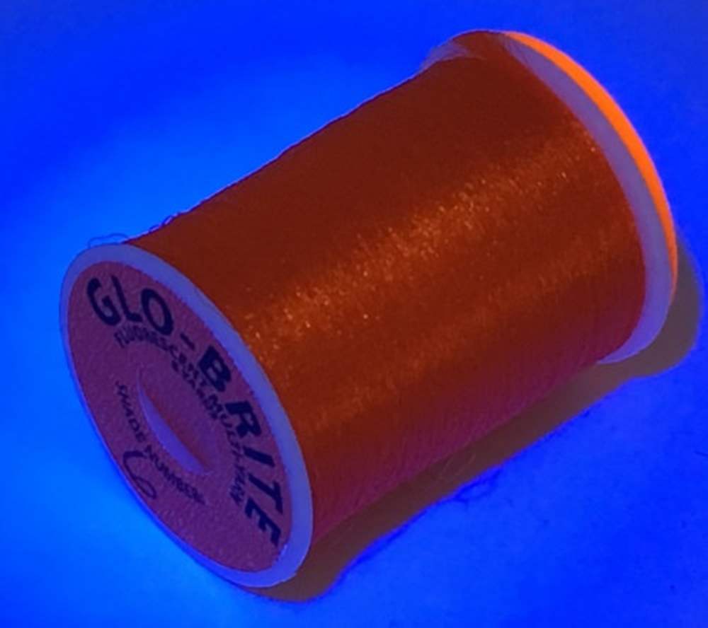 Veniard Glo-Brite Multi Yarn Hot Orange #6 Fly Tying Materials