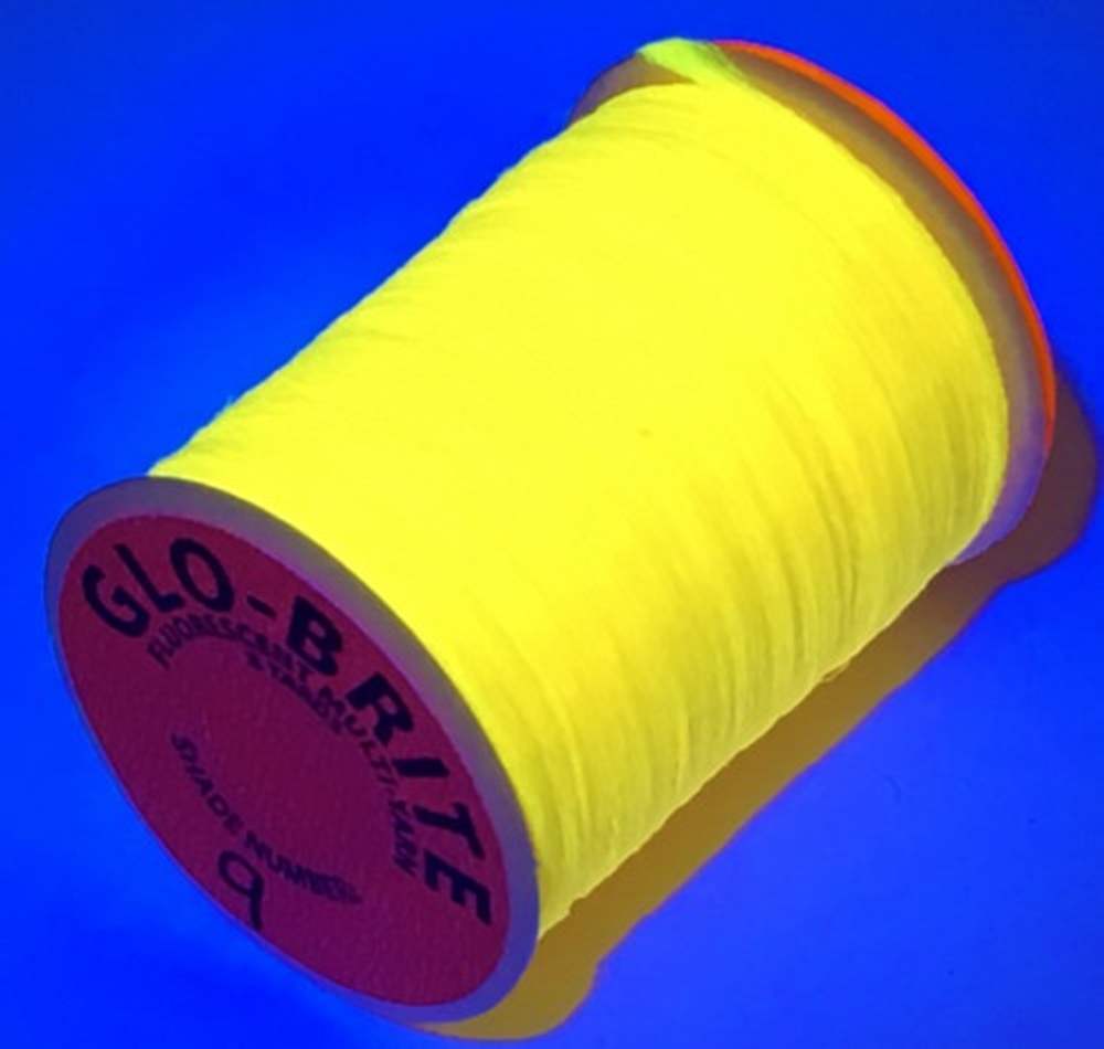 Veniard Glo-Brite Multi Yarn Chrome Yellow #9 Fly Tying Materials