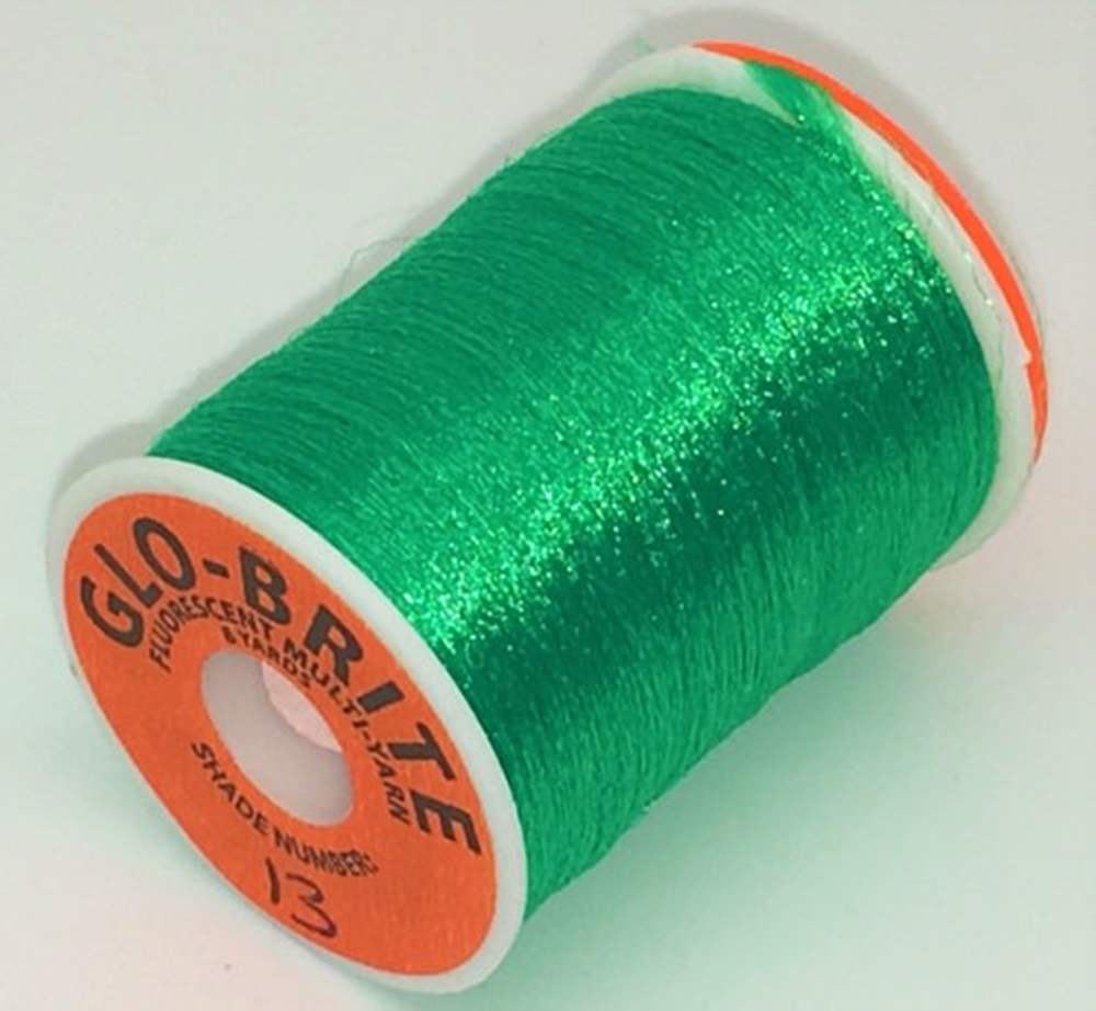 Veniard Glo-Brite Multi Yarn Green #13 Fly Tying Materials