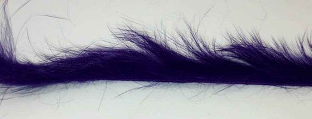 Veniard Rabbit Zonker Strips Standard Purple Fly Tying Materials (Product Length 11.9in / 30cm 3)