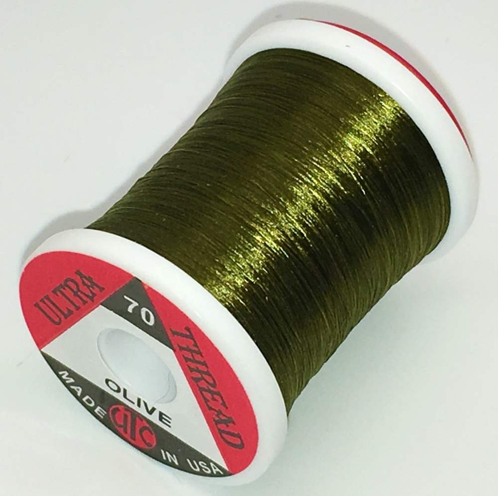 Utc Ultra Thread 70 Denier Olive Fly Tying Threads (Product Length 100 Yds / 91m)