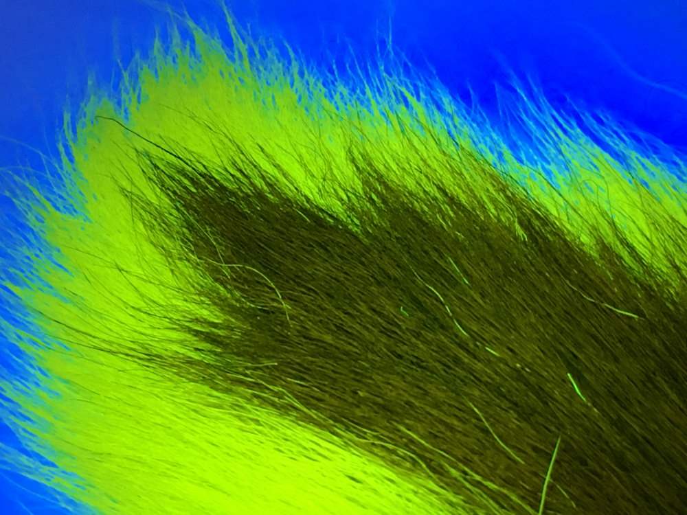 Veniard Bucktail (Half) Chartreuse Fly Tying Materials