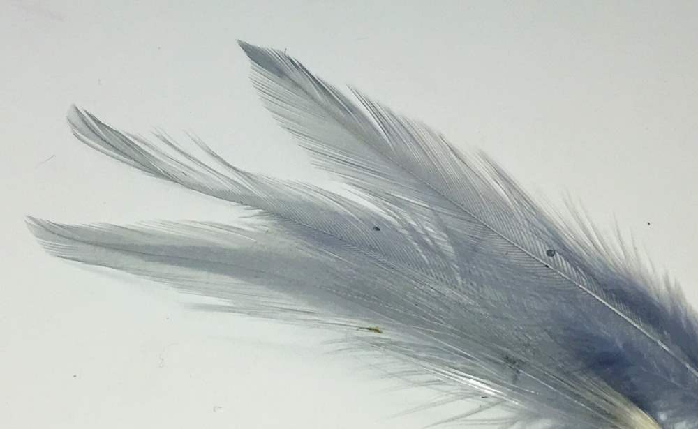 Veniard Loose Short Cock Feather Hackles 1 Gram Grey Fly Tying Materials